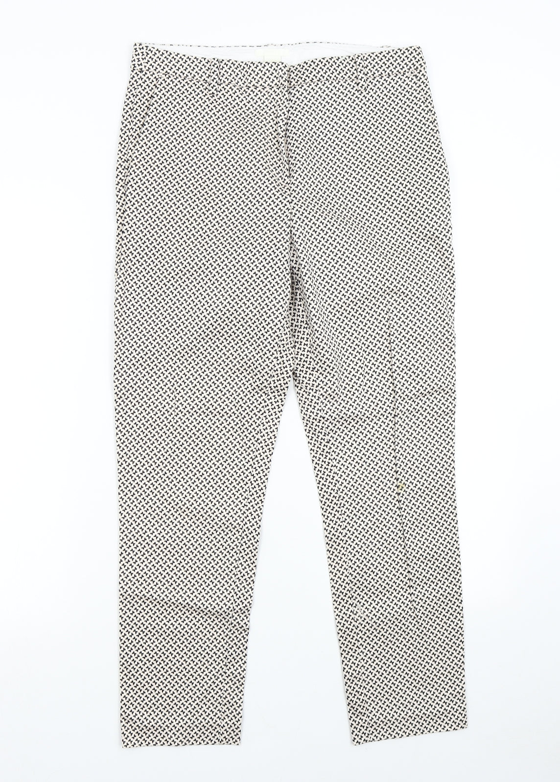 Womens UK Size 12 H&M Regular Fit  Multicoloured Trousers