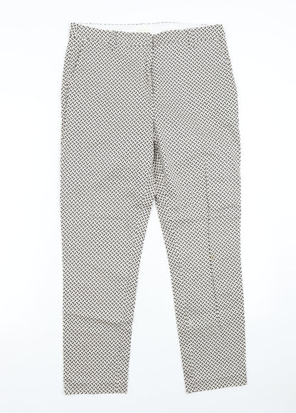 Womens UK Size 12 H&M Regular Fit  Multicoloured Trousers