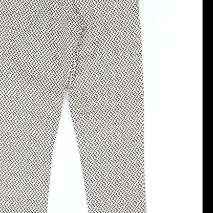 Womens UK Size 12 H&M Regular Fit  Multicoloured Trousers