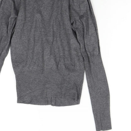 Womens UK Size 10 Dorothy Perkins Grey Cardigan Jumper
