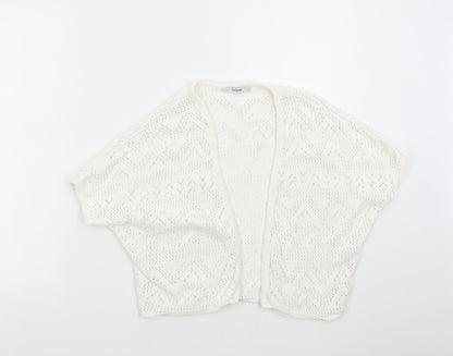 George Womens Ivory   Cardigan Jumper Size 8