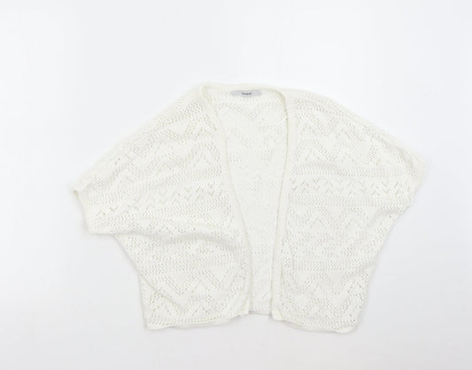 George Womens Ivory   Cardigan Jumper Size 8