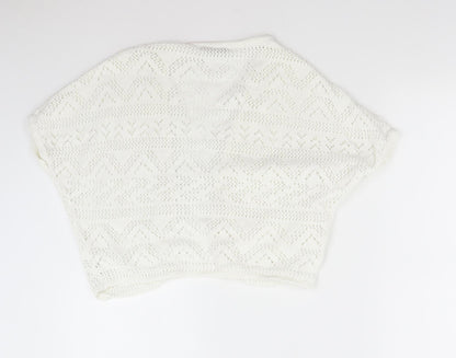 George Womens Ivory   Cardigan Jumper Size 8