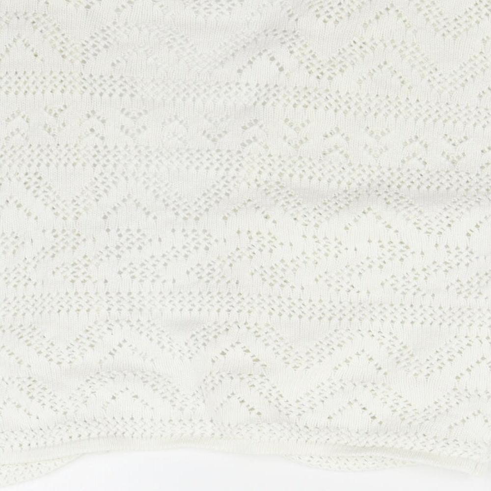 George Womens Ivory   Cardigan Jumper Size 8