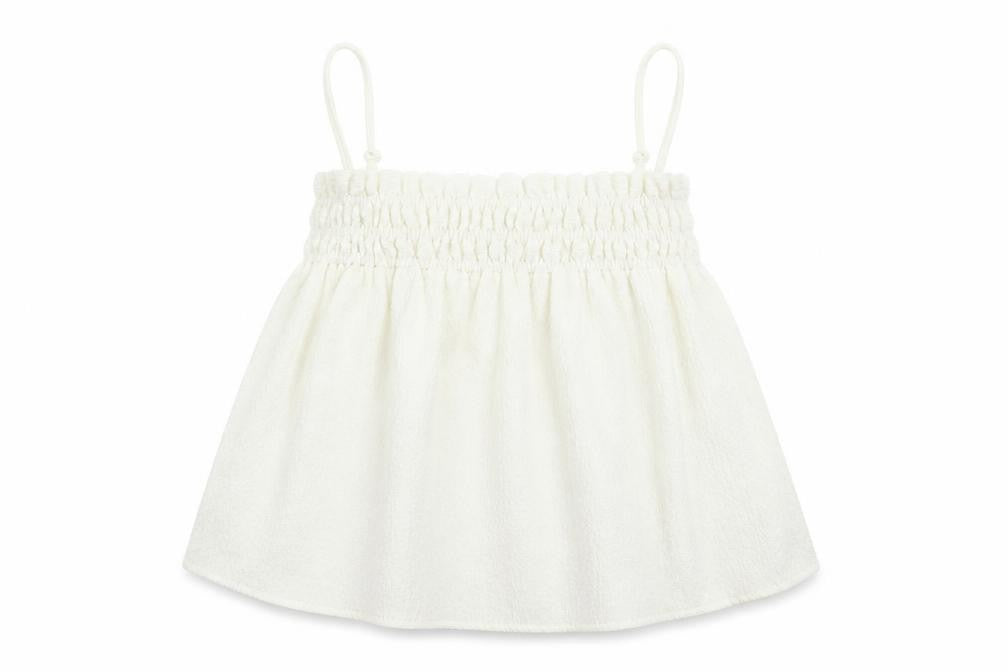 Womens UK Size 14 ASOS Ivory Basic Tank