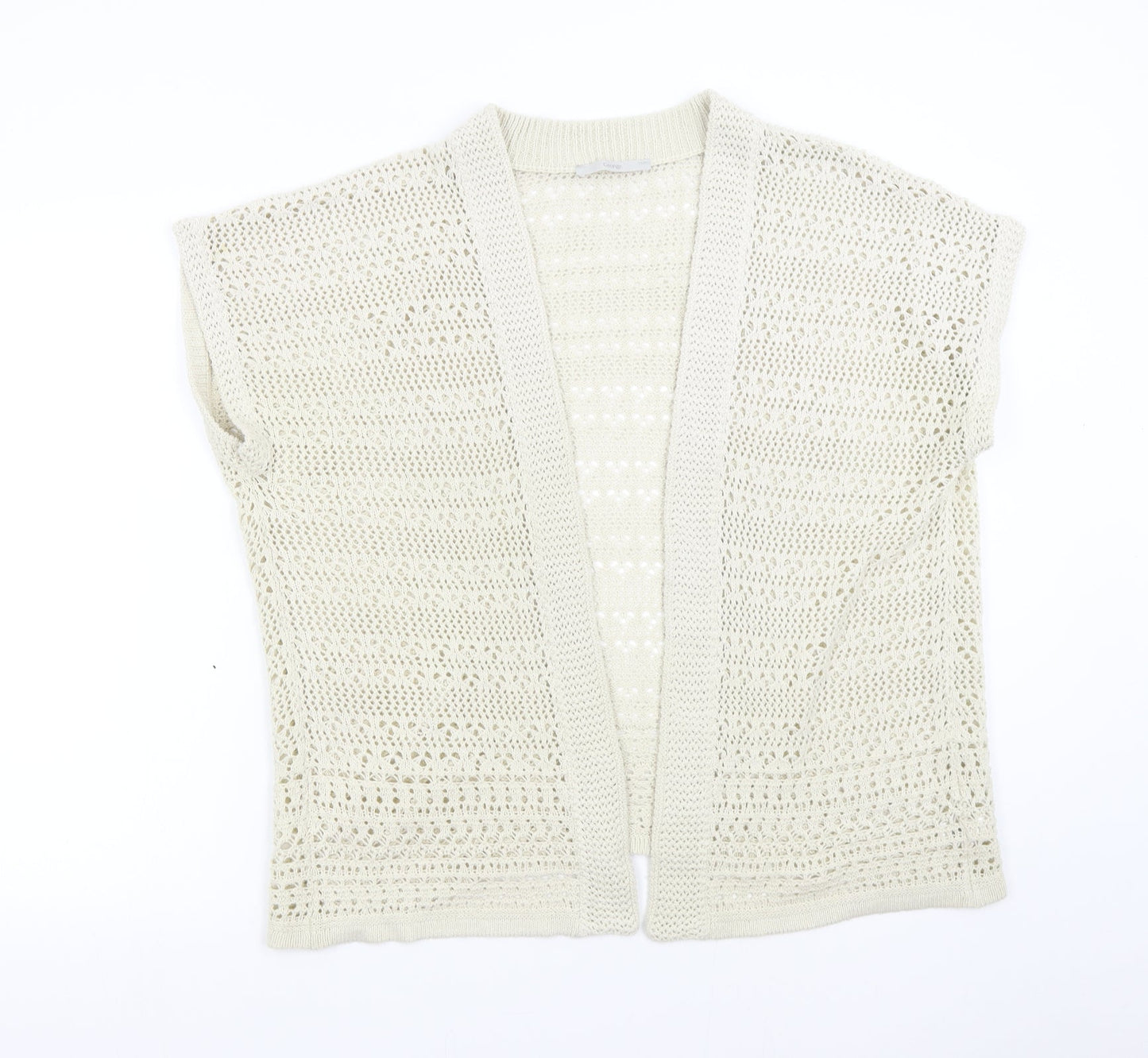 George Womens Beige  Knit Cardigan Jumper Size M