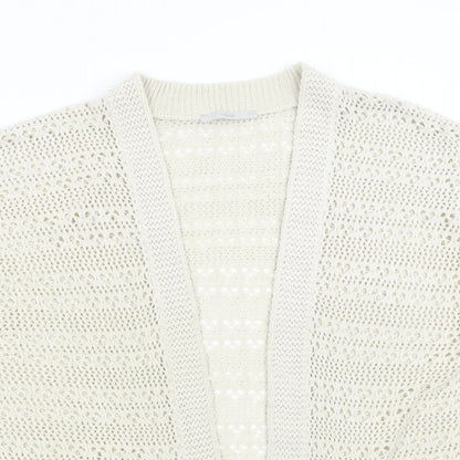 George Womens Beige  Knit Cardigan Jumper Size M