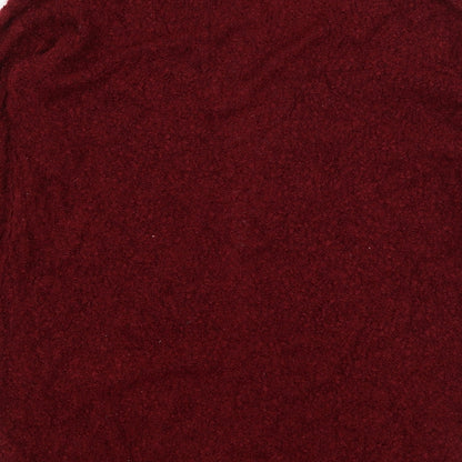Womens UK Size 12 Studio Red Shrug Jumper