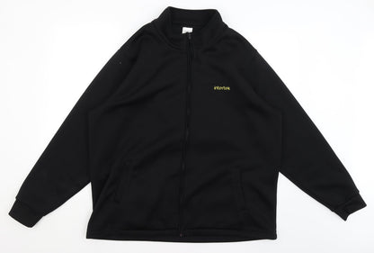 Alexandra Mens Black   Full Zip Jumper Size XL