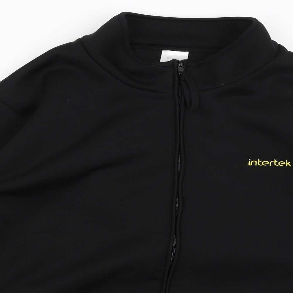 Alexandra Mens Black   Full Zip Jumper Size XL