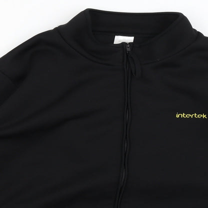 Alexandra Mens Black   Full Zip Jumper Size XL