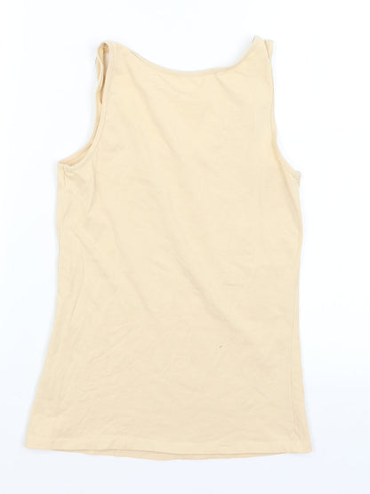 Primark Womens Beige   Basic Tank Size XS