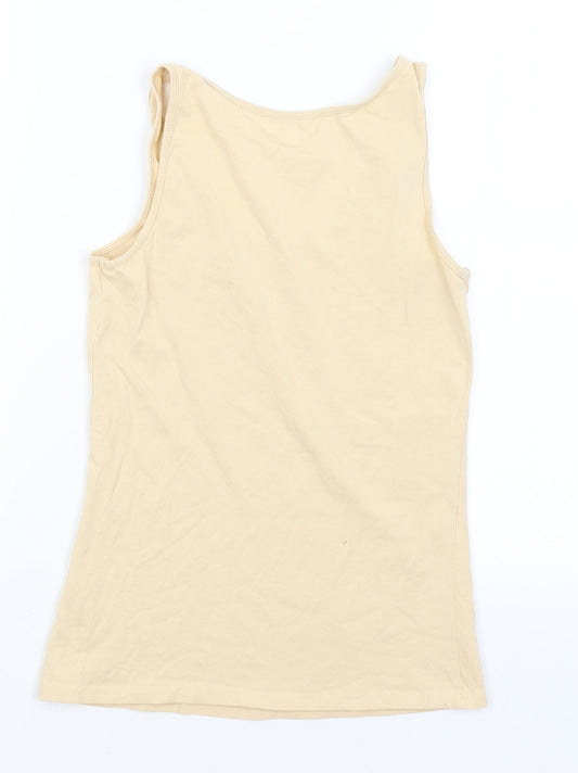 Primark Womens Beige   Basic Tank Size XS