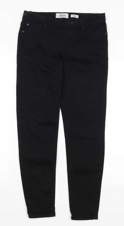 New Look Womens Black   Jegging Jeans Size 12 L27 in