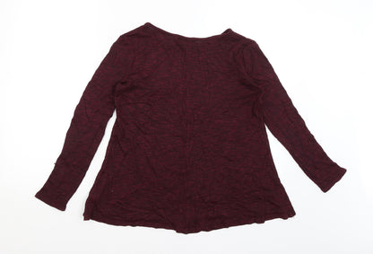 Womens UK Size 10 New Look Red Pullover Jumper