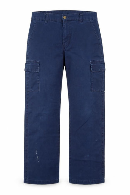 Womens UK Size 8 Uneek Regular Fit  Blue Trousers