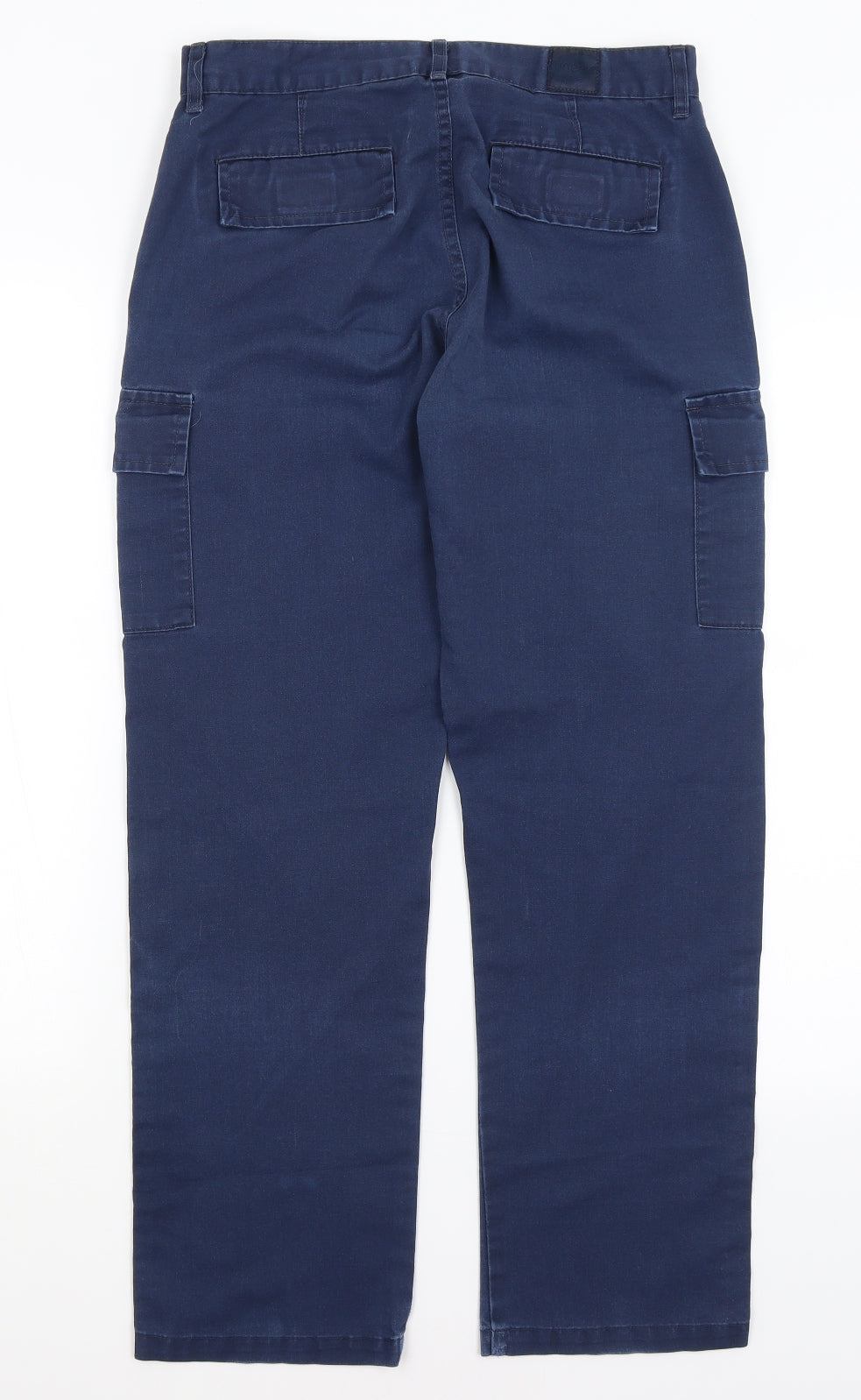 Womens UK Size 8 Uneek Regular Fit  Blue Trousers