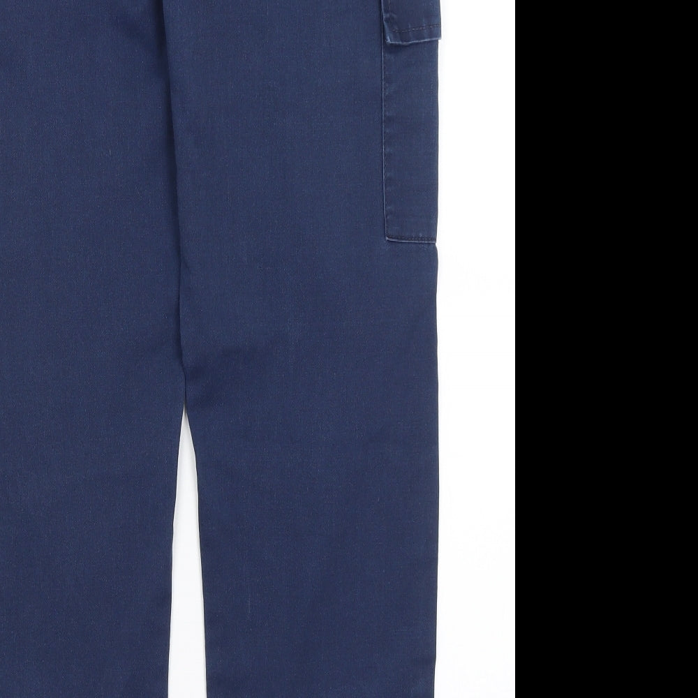 Womens UK Size 8 Uneek Regular Fit  Blue Trousers