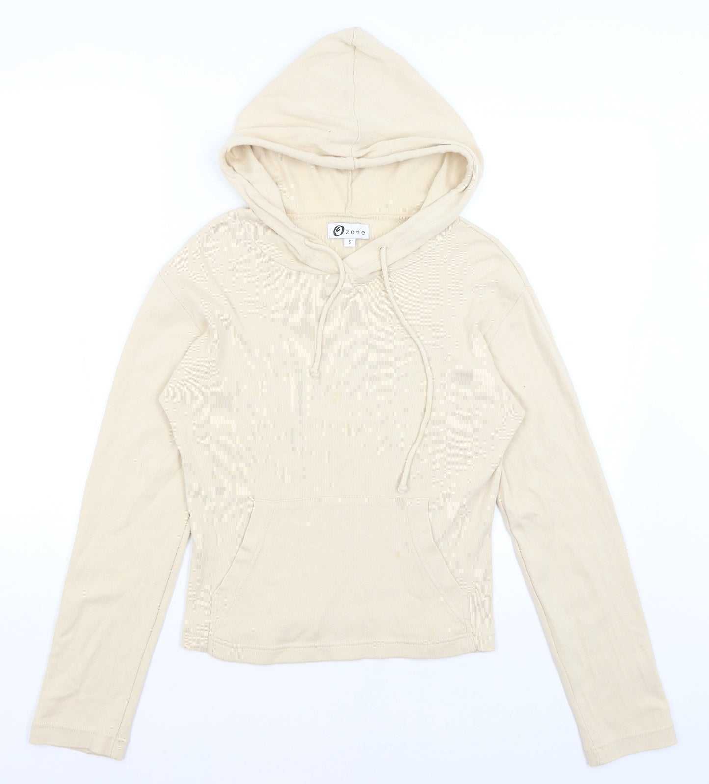 Ozone Womens Beige   Pullover Hoodie Size S