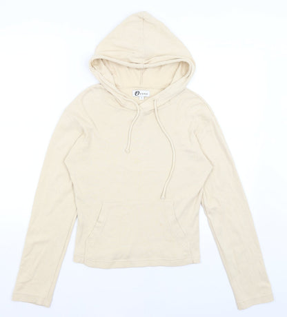 Ozone Womens Beige   Pullover Hoodie Size S