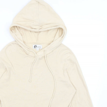 Ozone Womens Beige   Pullover Hoodie Size S