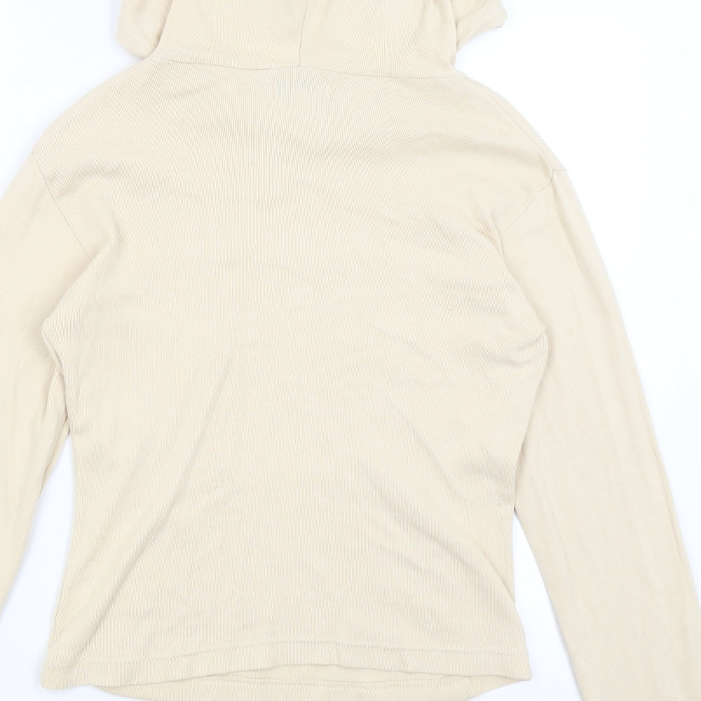 Ozone Womens Beige   Pullover Hoodie Size S