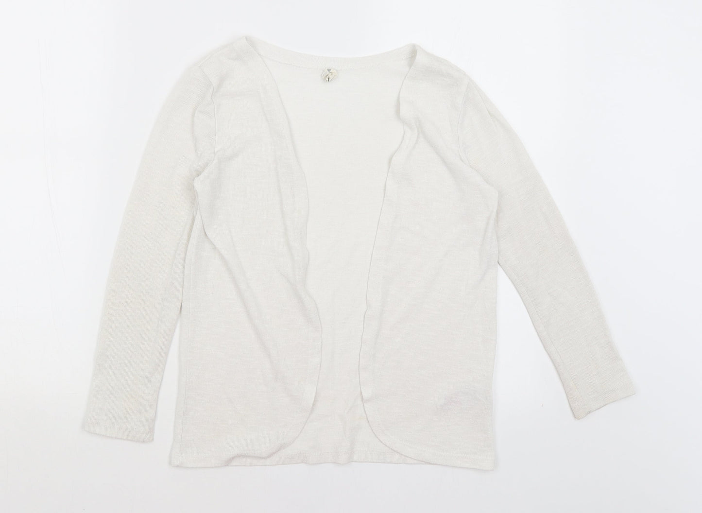 Young Dimension Girls White   Shrug Jumper Size 9-10 Years