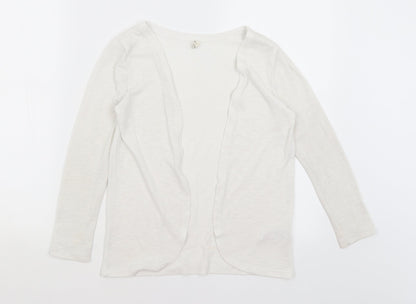 Young Dimension Girls White   Shrug Jumper Size 9-10 Years