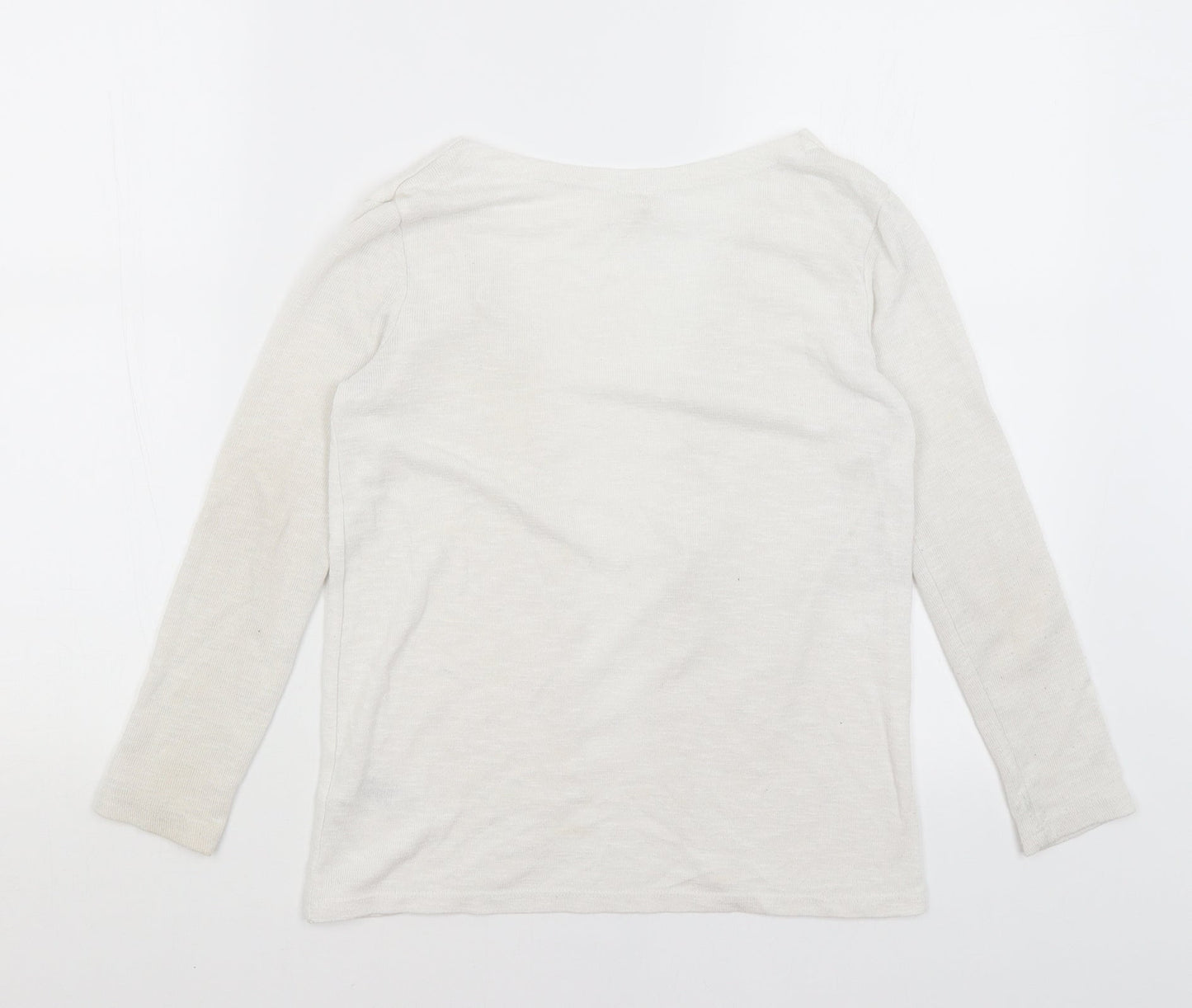 Young Dimension Girls White   Shrug Jumper Size 9-10 Years