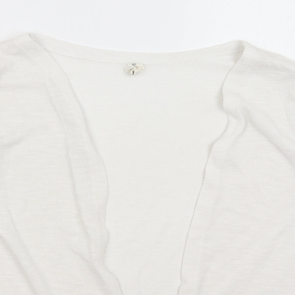 Young Dimension Girls White   Shrug Jumper Size 9-10 Years