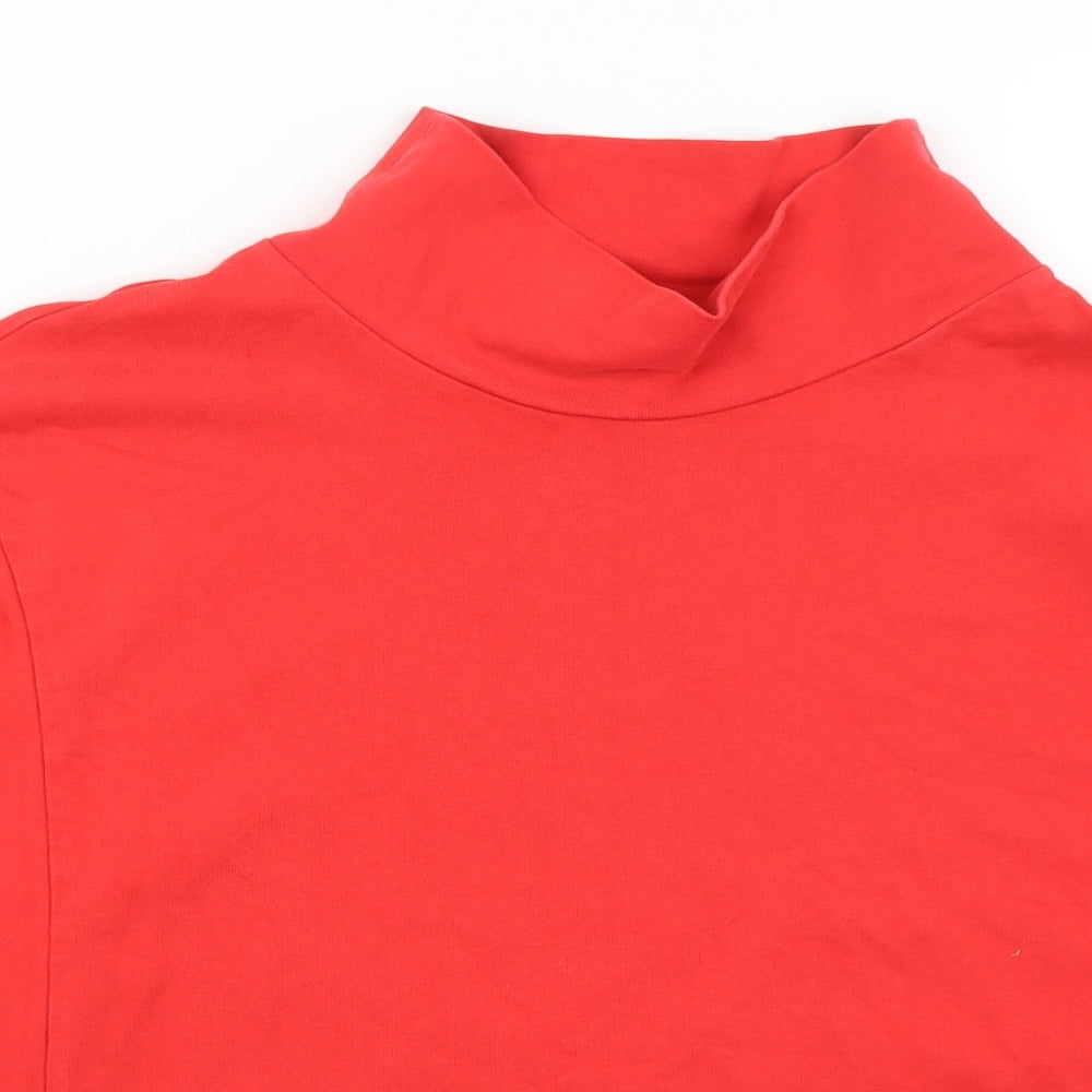 Womens UK Size 16 M&S Red Pullover Jumper