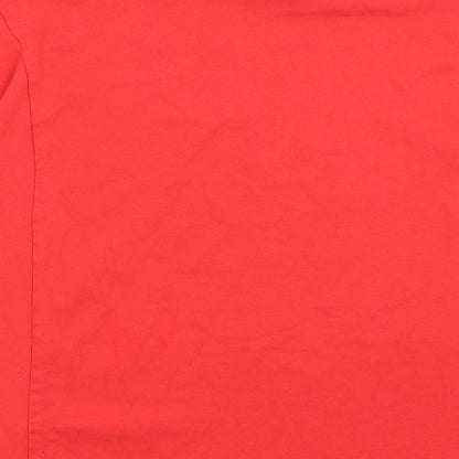 Womens UK Size 16 M&S Red Pullover Jumper