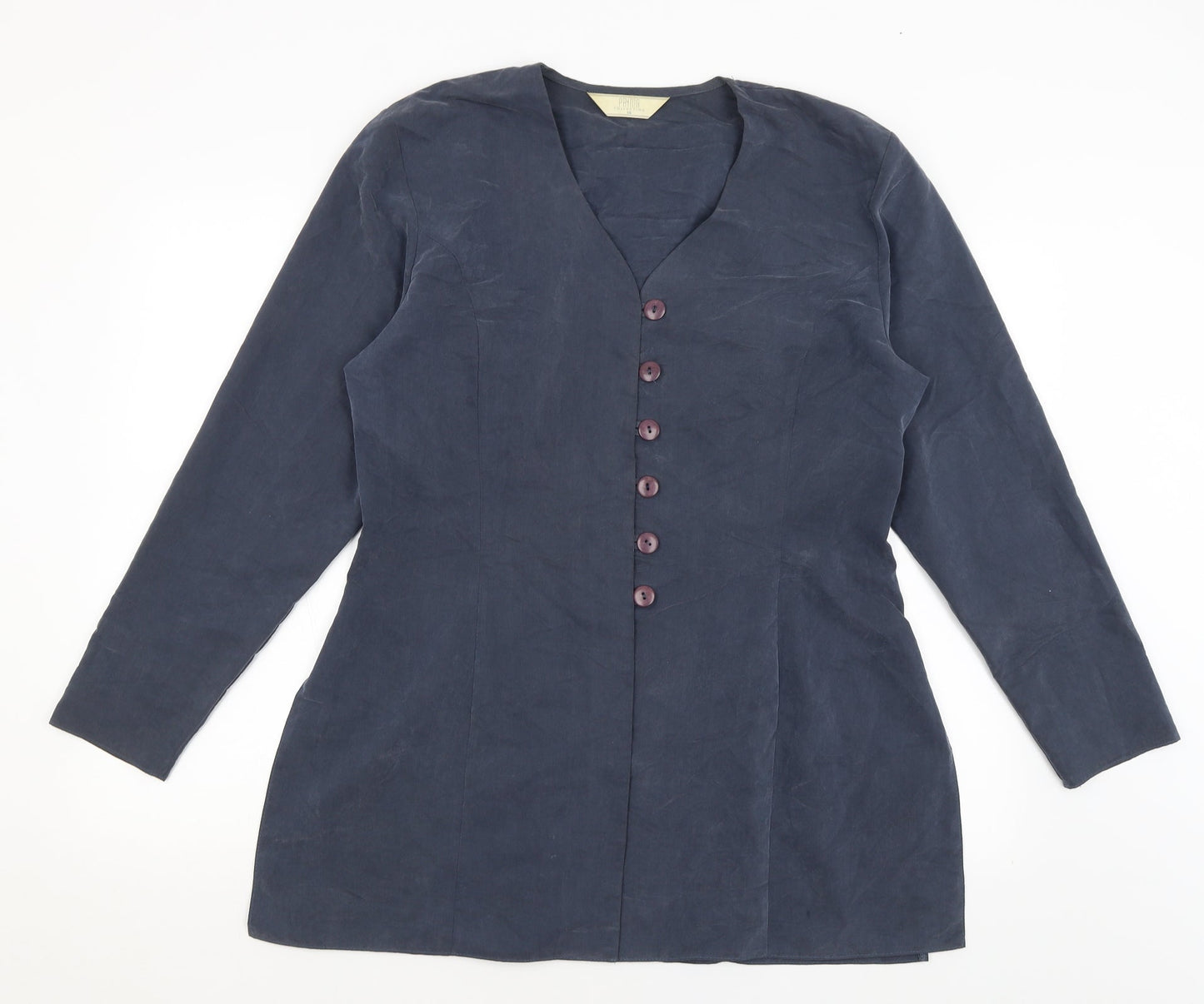 Prima Collection Womens Blue   Overcoat Coat Size 16
