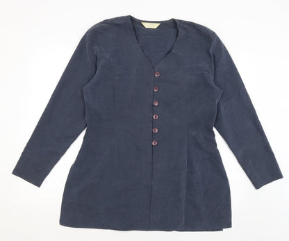 Prima Collection Womens Blue   Overcoat Coat Size 16
