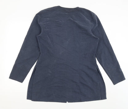 Prima Collection Womens Blue   Overcoat Coat Size 16