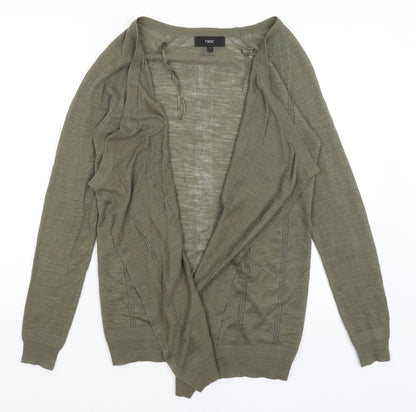 Womens UK Size 8 NEXT Green Shrug Jumper