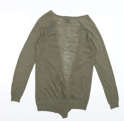 Womens UK Size 8 NEXT Green Shrug Jumper