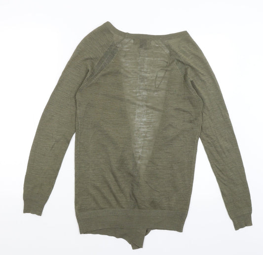 Womens UK Size 8 NEXT Green Shrug Jumper
