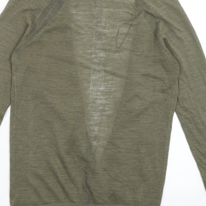 Womens UK Size 8 NEXT Green Shrug Jumper