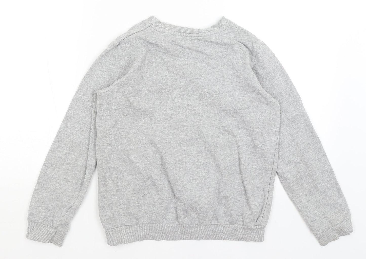 Pep & Co Girls Grey   Pullover Jumper Size 9-10 Years  - Friends Forever