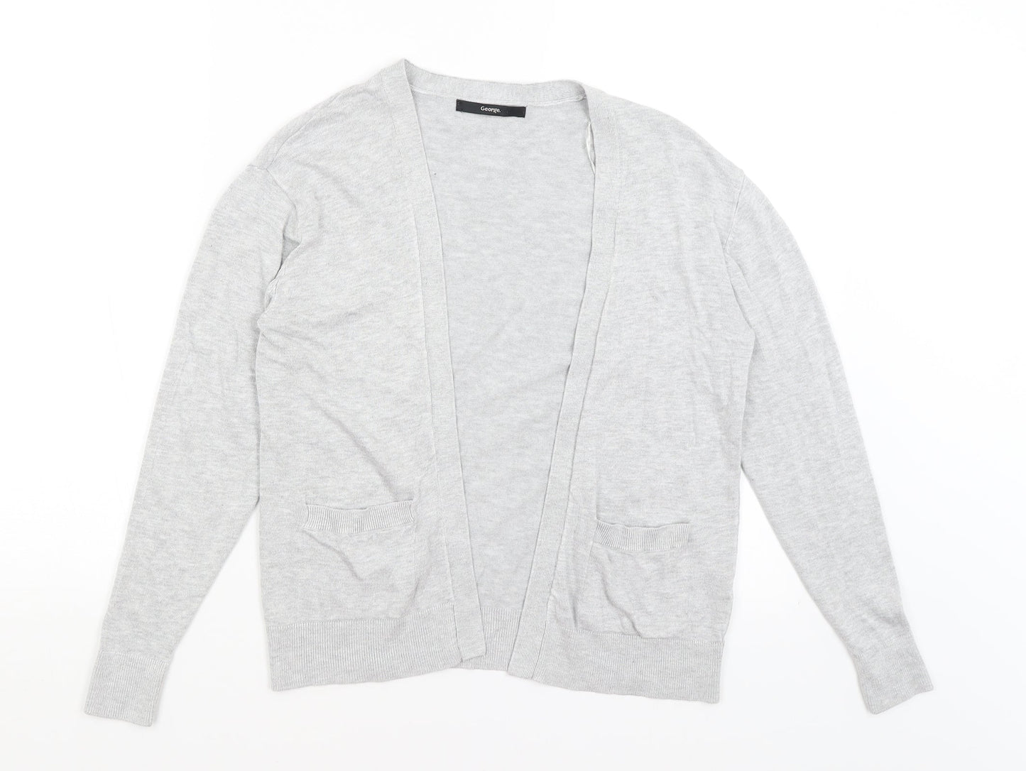 George Womens Grey   Shrug Jumper Size S