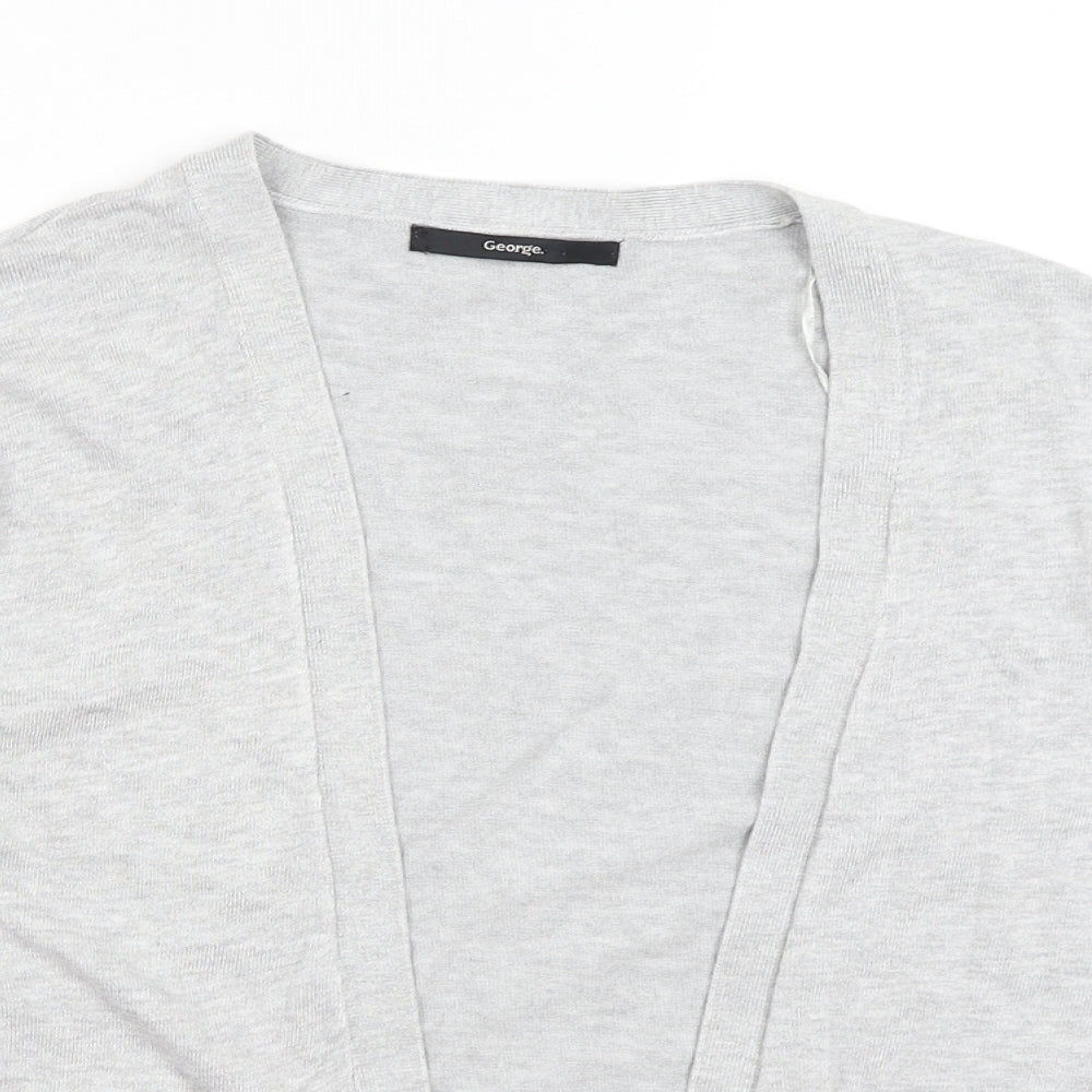 George Womens Grey   Shrug Jumper Size S