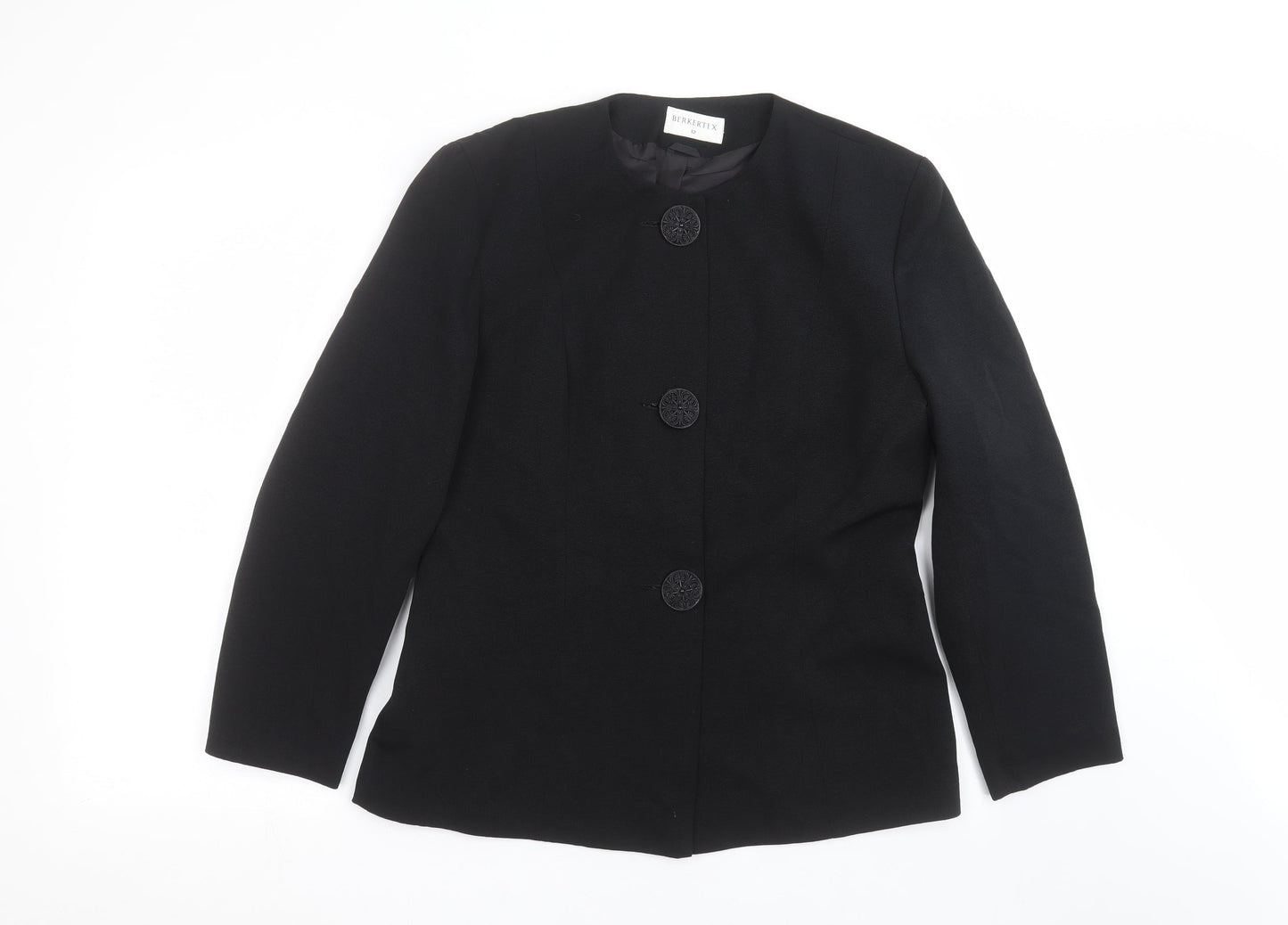 Womens UK Size 12 BERKETEX Black Jacket