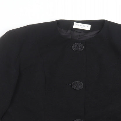 Womens UK Size 12 BERKETEX Black Jacket