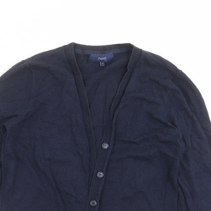 Womens UK Size 12 NEXT Blue Cardigan Jumper