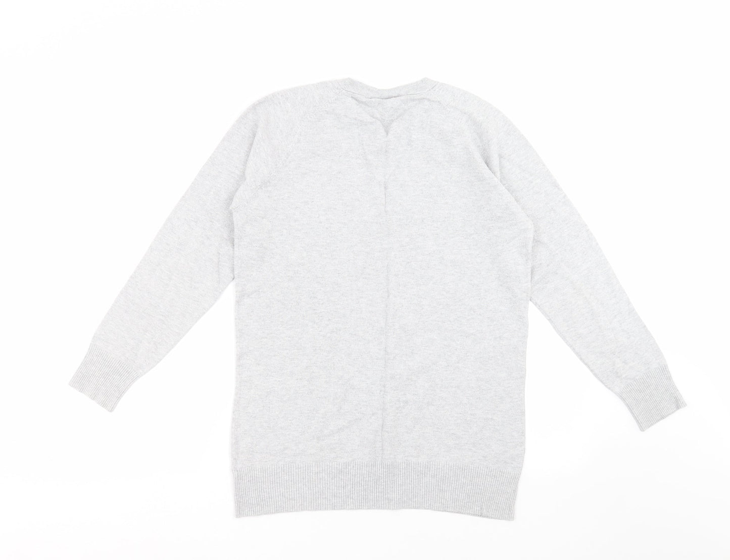 Womens UK Size 10 NEXT Grey Pullover Jumper