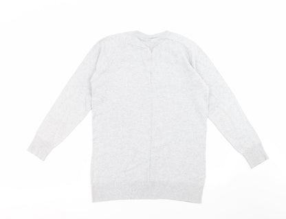 Womens UK Size 10 NEXT Grey Pullover Jumper