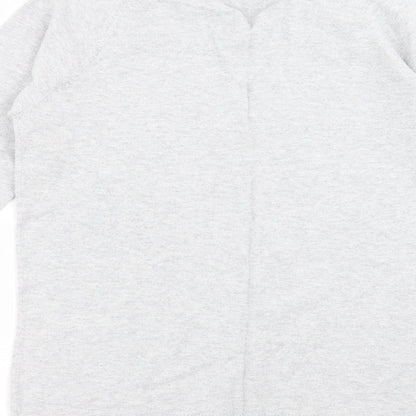 Womens UK Size 10 NEXT Grey Pullover Jumper