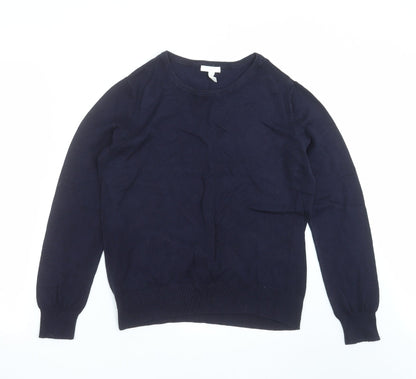 Womens UK Size M H&M Blue Pullover Jumper