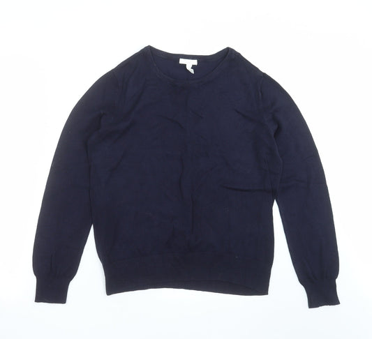 Womens UK Size M H&M Blue Pullover Jumper